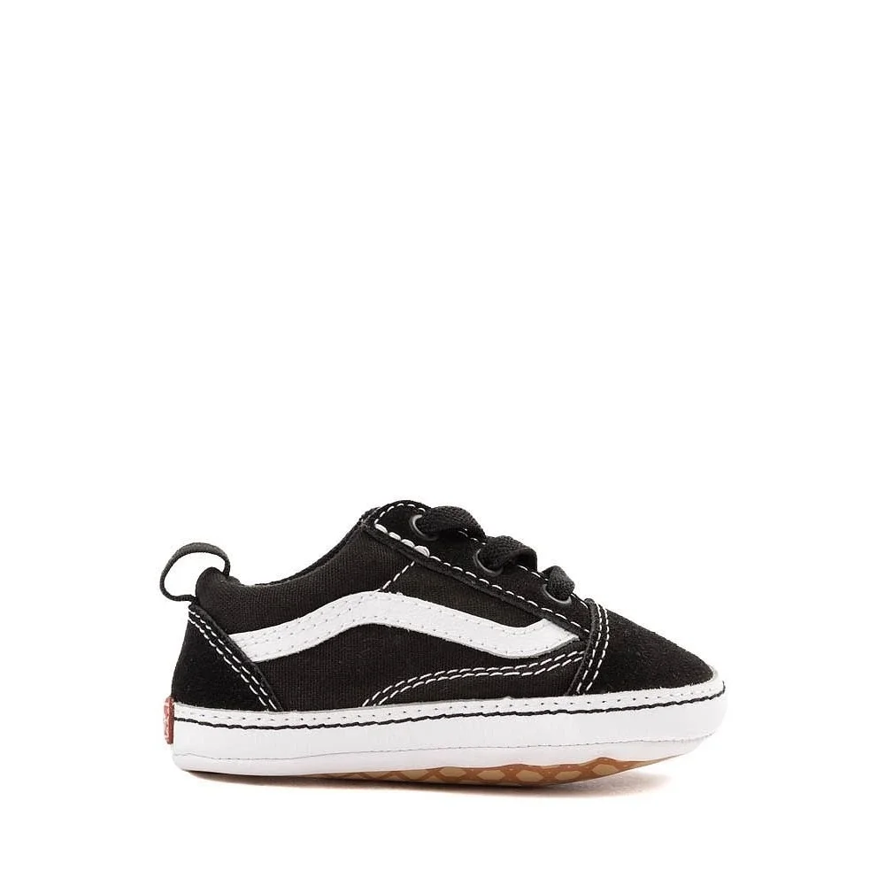 Vans Old Skool‎ Crib Shoe Baby Black / White Size 2 NEW